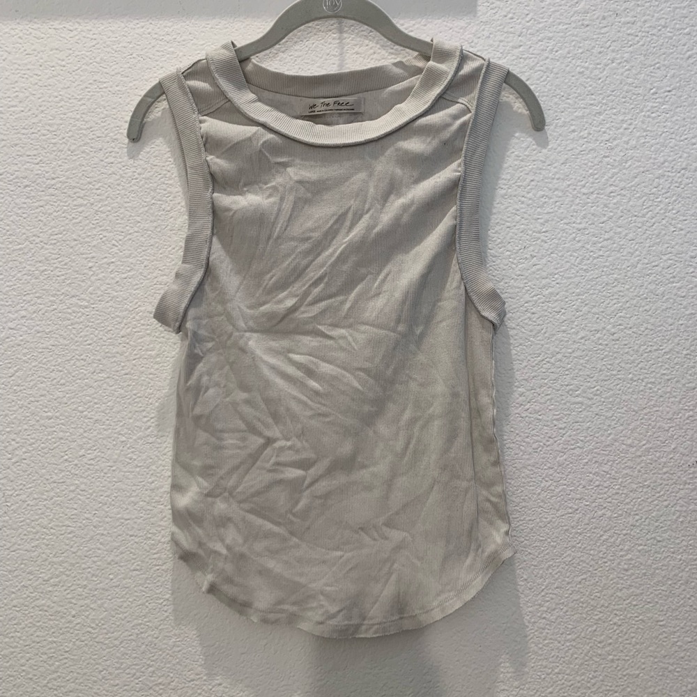 We The Free Basic Ribbed Tank - image 1
